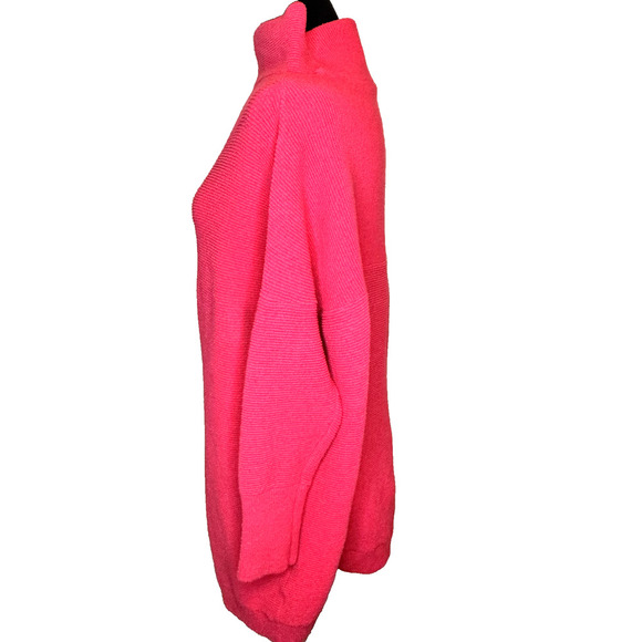 FREE PEOPLE Women's Small Ottoman Slouchy Tunic Pink SKU0194 - Picture 4 of 8